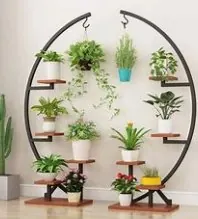 Moon Shape Plant Stand
