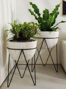 Hairpin Leg Planter Stand